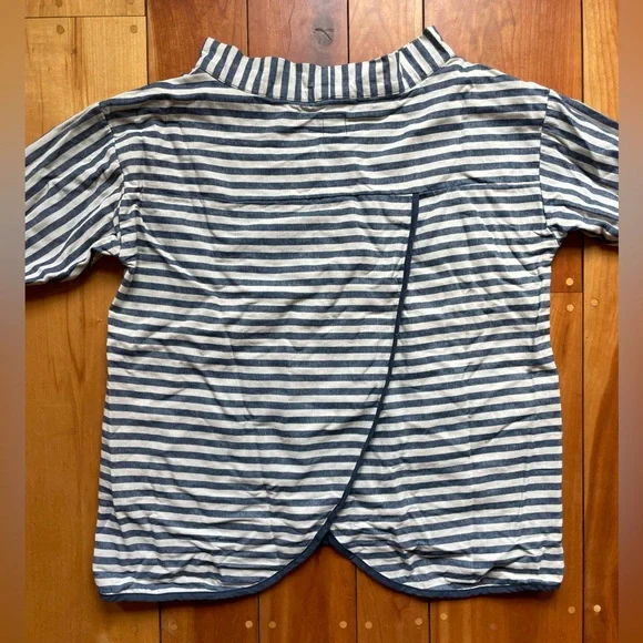 Gamine Workwear Piscine Smock Indigo Stripe - Picture 3 of 9